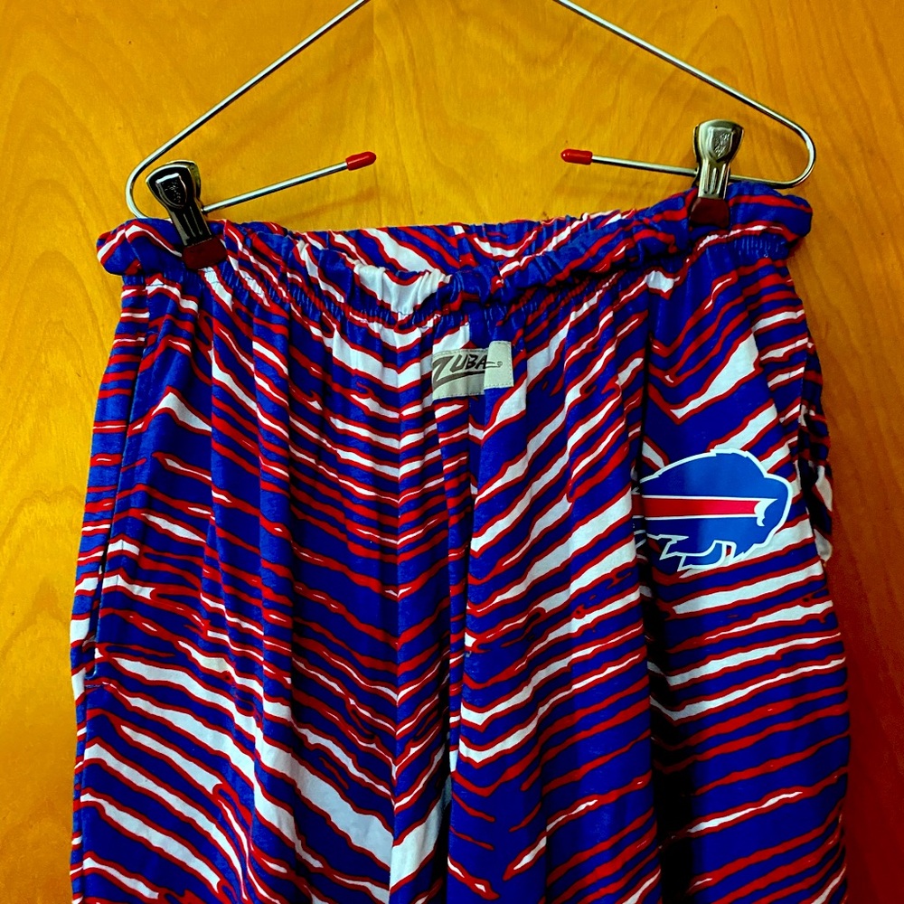 NFL Team Apparel Buffalo Bills Zubaz pants.